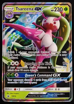 Tsareena GX - SM56 - Black Star Promo - Pokemon Sun & Moon Promos - Pokemon - Image 1