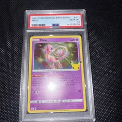 2021 Pokemon Celebrations Mew Psa 10 Gem Mint - Image 1