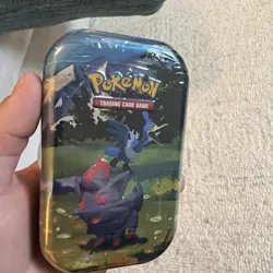Pokemon Ascended Heroes Mini Tin Zorua & Cramorant Sealed - Image 1