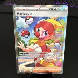 2025 Scarlet & Violet Series - White Flare Harlequin Ultra Rare #163 - Image 1