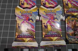 Pokemon TCG (7) Booster Packs 5 Astral Radiance 1 Rebel Clash 1 Darkness Ablaze - Image 2