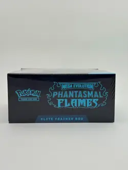 Pokemon TCG Mega Evolutions Phantasmal Flames Elite Trainer Box Factory Sealed - Image 3