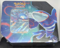 Pokemon TCG Scarlet & Violet Azure Legends Tin Kyogre ex NEW Factory Sealed - Image 1