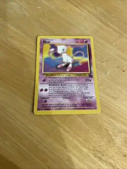 Pokemon TCG Mew Black Star Movie Promo #8 - Image 2