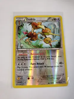 Dodrio - 117/162 - Rare - Reverse Holo Pokemon XY Breakthrough - LP - Image 1