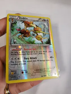 Dodrio - 117/162 - Rare - Reverse Holo Pokemon XY Breakthrough - LP - Image 3