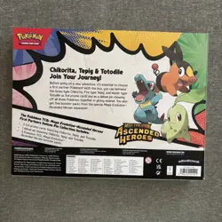 Pokemon Ascended Heroes First Partner Deluxe Pin Collection Sealed IN HAND - Image 2