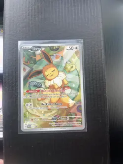 Pokemon Eevee Prismatic Evolutions Promo 173 Holo Card Mint Conditions - Image 1