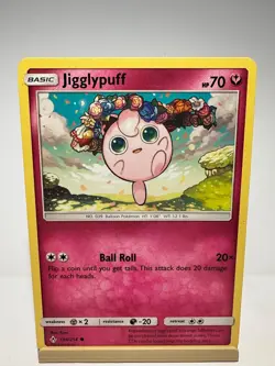 Jigglypuff 134/214 Common Unbroken Bonds Pokemon Lightly Played - Image 1