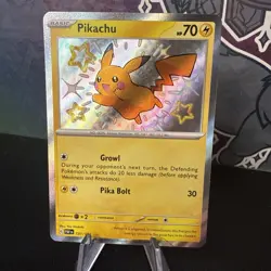 Pokemon SV Paldean Fates Pikachu 131/091 Baby Shiny Rare NM - Image 1