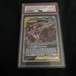 2019 Pokemon Sun & Moon Unbroken Bonds 107 Greninja & Zoroark GX Tag Team PSA 10 - Image 2