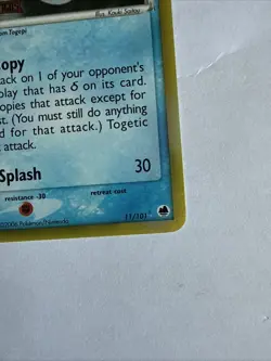 Pokemon TCG Togetic EX Dragon Frontiers Stamped Reverse Holo 11/101, LP - Image 4