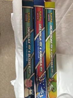 Pokemon TCG Greninja Kingdra Snorlax Blissey Incineroar Torterra Collection Box - Image 4