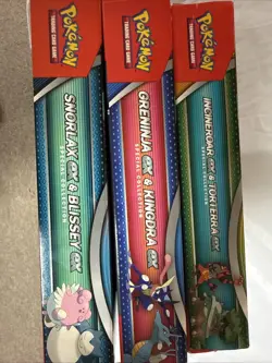 Pokemon TCG Greninja Kingdra Snorlax Blissey Incineroar Torterra Collection Box - Image 5