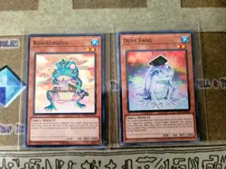 YUGIOH TCG RONINTOADIN + DUPE FROG SDFC COMMON 1ST ED NM - Image 1