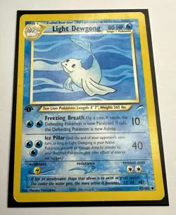 LIGHT DEWGONG 45/105 - Neo Destiny - VINTAGE WotC Pokemon CARD 1st edition - Image 2