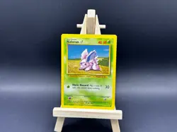 Nidoran 55/102 Pokemon card (Base Set) - Image 1