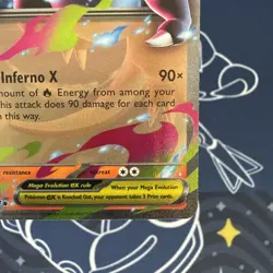 Mega Charizard X EX 013/094 - Phantasmal Flames - Pokemon Card - Near Mint - Image 5