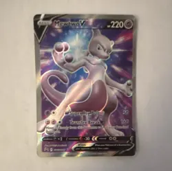 Pokemon Mewtwo V Promo SWSH229 Sword & Shield Promo Cards Holo 220 HP - Image 1