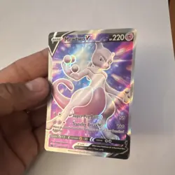 Pokemon Mewtwo V Promo SWSH229 Sword & Shield Promo Cards Holo 220 HP - Image 3