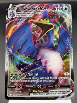 Cramorant VMAX 055/072 - Full Art Holo - SWSH Shining Fates Pokemon Card MINT - Image 1