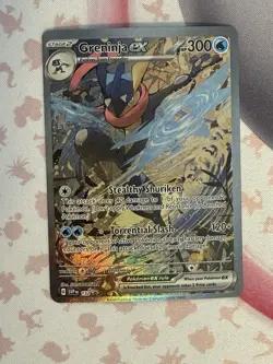 Greninja EX 132 Black Star Promo Card Near Mint Condition Pokemon TCG - Image 1
