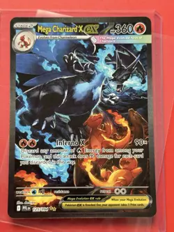 Pokemon Card Mega Charizard x EX 125/094 - Image 1