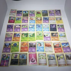 Lot of 48 Pokemon 2013 TCG Trading Cards All Unique Pokemon Cards (Set F) - Image 1