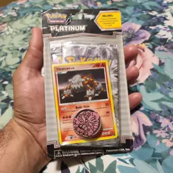 Pokemon TCG Platinum Base Blister w/ Promo Pack, Promo Card & Coin - Image 1