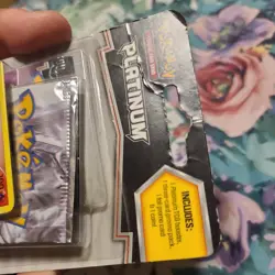 Pokemon TCG Platinum Base Blister w/ Promo Pack, Promo Card & Coin - Image 5