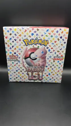 151 Japanese Booster Box (SV2a) — Factory Sealed — Pokemon Cards 4521329346038 - Image 1