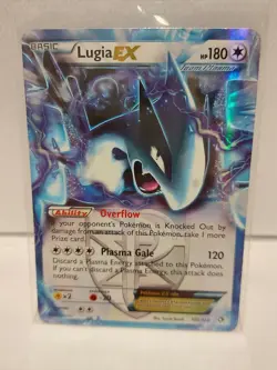 Pokemon Lugia EX 102/113 Holo Ultra Rare Card - Image 1