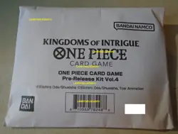 ONE PIECE CARD GAME KINGDOMS OF INTRIGUE PRE-RELEASE KIT VOL 4 SEALED ENGLISH US - Image 3