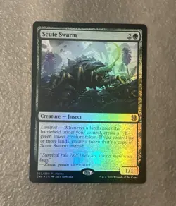 MTG ** Scute Swarm ** Media Promos ( Foil ) - Image 1