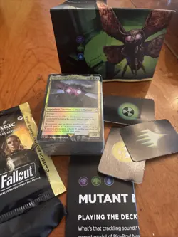 Mutant Menace Fallout Commander Deck MTG - Image 1