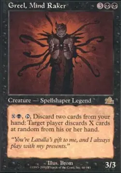 Greel, Mind Raker HP, English MTG Prophecy - Image 1