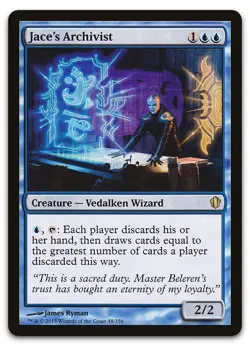 Jace's Archivist #48 (NM) Commander 2013 C13 Magic MTG - Image 1