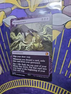 Necropotence - Wilds Of Eldraine: Enchanting Tales - Near Mint - English - Mtg - Image 2