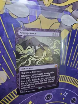 Necropotence - Wilds Of Eldraine: Enchanting Tales - Near Mint - English - Mtg - Image 3