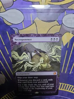 Necropotence - Wilds Of Eldraine: Enchanting Tales - Near Mint - English - Mtg - Image 4