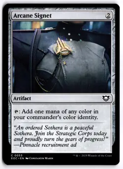 Arcane Signet NM EOC Commander: Edge of Eternities MTG - Image 1