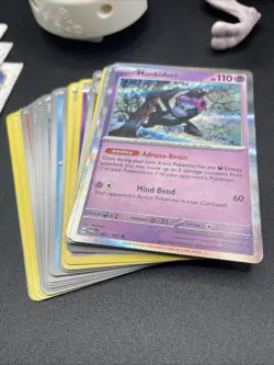 Pokemon Card Lot 24+ w/ Holos + Mewtwo Figure, Poke Ball Style Accessory, Codes - Image 5