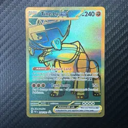 Pokemon TCG Ting-Lu EX Scarlet & Violet Paldean Fates Hyper Rare Card 244/091 - Image 1