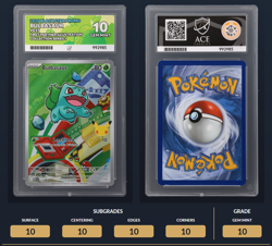Pokemon Bulbasaur 037 Promo First Partner Illustration ACE 10 Perfect Subs #85 - Image 4