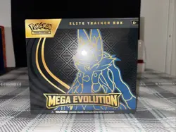 Pokemon Trading Card Game: Mega Evolution Lucario ETB Elite Trainer Box - Sealed - Image 1