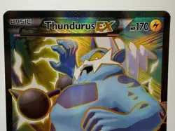 Pokemon Thundurus EX (98 Full Art) Ultra Rare XY - Roaring Skies 98/108 LP - Image 3