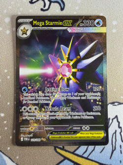 Pokemon TCG 118/088 - Mega Starmie Ex Special Illustration Rare Perfect Order NM - Image 1
