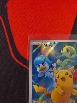 2023 Pokemon Paldea Evolved ETB SVP Pikachu #027 - Image 2
