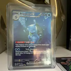 Pokemon Blastoise ex 200/165 Scarlet & Violet 151 Holo 330 HP Rare - Image 1