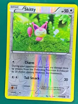 Skitty 113/160 Common Reverse Holo Pokemon Primal Clash [2] - Image 1